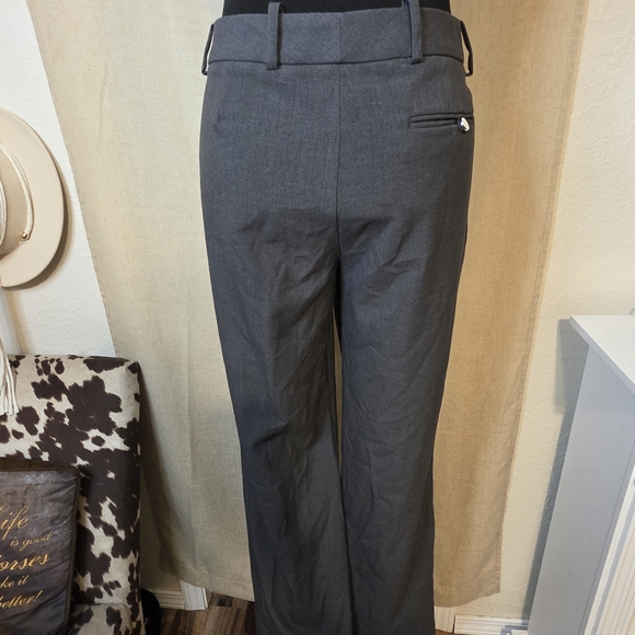 Calvin Klein Women's Gray Trouser Pants - Picture 7 of 14
